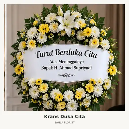 Krans Bunga Duka Mengwi